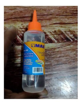 Silicona Liquida 100 Ml Pegar Madera Plastico Unicel Tela