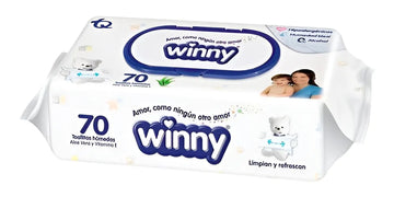 Toallitas Winny Aloe Vera X 70 - Und A $139