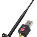Adaptador Usb 2.0 Wifi 802.11n Con Antena Wireless 1200 Mbps