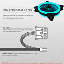 Ventilador Cooler Para Torre 120mm Anillo Led