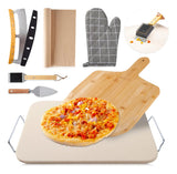 Pizza Perfecta - 8 Piezas De Piedras De Pizza