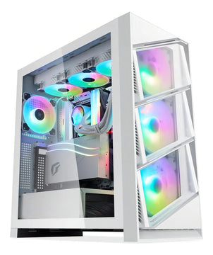 Case De De Juego Atx De La Torre Medio De Segotep T3 Whit
