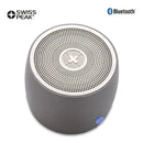 Speaker Bluetooth Bass Swisspeak 3w Parlante Altavoz Gris