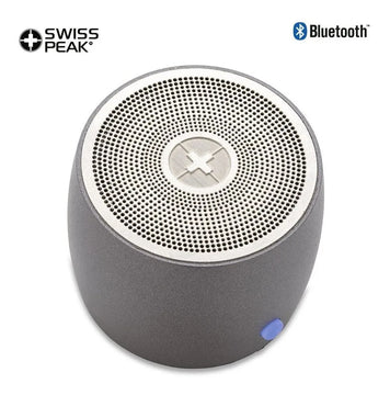 Speaker Bluetooth Bass Swisspeak 3w Parlante Altavoz Gris