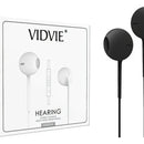 Audífonos Auriculares Manos Libres Vidvie604 Control Volumen Color Negro