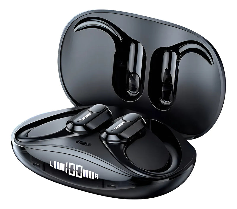 Auriculares inalámbricos Bluetooth Lenovo Xt80, color negro