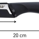 Cuchillo Para Pelar 9cm Imusa Talent Acero Inoxidable Color Negro
