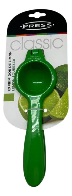 Exprimidor Manual De Limón Press En Aluminio Color Verde