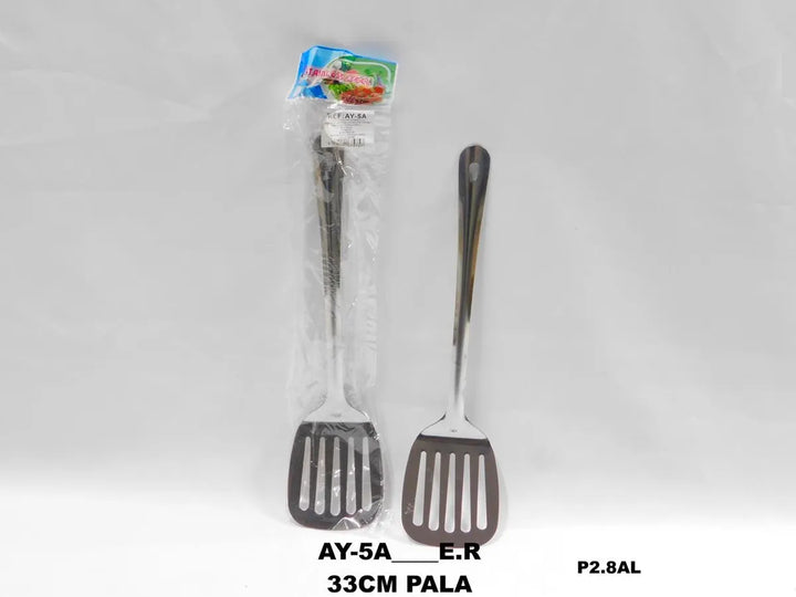 Cucharas Acero Inoxidable Utensilios Cocina Fritos 4 Mazugi Plateado