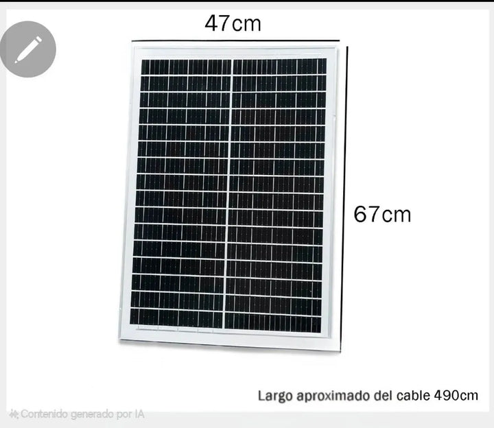 Televisor Solar 32 Pulgadas Batería 60000 Mah Panel Solar
