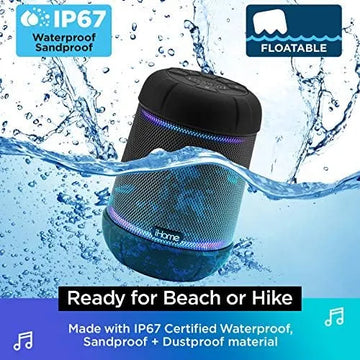 Ihome Ibt158 Altavoz Bluetooth Inteligente - Con Luces Led Q