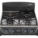 Estufa De Mesa Avellana Torre Mixta 3x1 Gp Plata Haceb Plateado