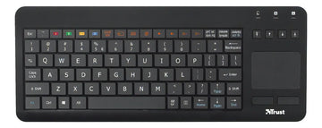Teclado Trust Sento Para Smart Tv Samsung Color Del Teclado Negro