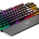 Teclado SteelSeries Apex QWERTY QX2 Red inglés US color negro con luz RGB