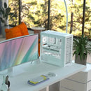 Gabinete Caja Chasis Gamer Aerocool D502a Blanco 4 Ven Argb
