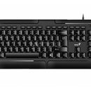 Teclado de una mano Genius QWERTY español color negro