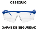 Guadaña Inalambrica Cortacesped Pasto Dos Baterias + Regalo - Rojo Verde O Naranja