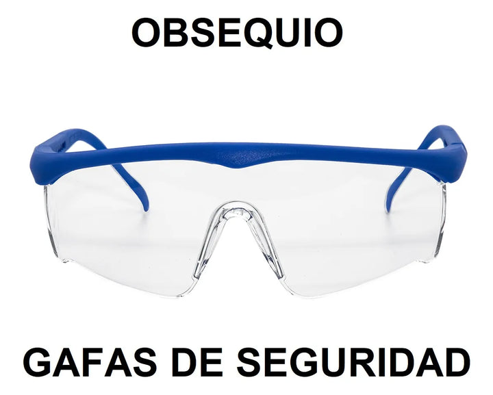 Guadaña Inalambrica Cortacesped Pasto Dos Baterias + Regalo - Rojo Verde O Naranja