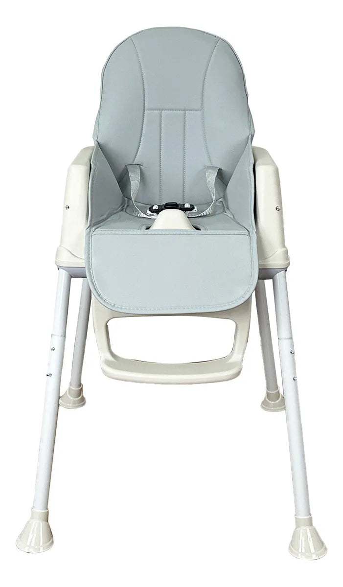 Silla Comedor Bebe 3en1 Happy Baby Zoe Color Gris
