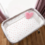 Juego De 2 Sabanas De Colchon Ajustadas De Moises Para Mika