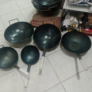 Wok O Paila 40 Cms Para Arroces (paisa, Chino Y Salteados). Negro