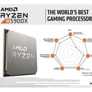 Procesador gamer AMD Ryzen 9 5900X 100-100000061WOF de 12 núcleos y 4.8GHz de frecuencia