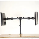 Soporte Para Monitor Doble Brazo De Acero Negro Ma301-22-000