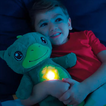 Muñeco Peluche Star Belly Musical Proyector Luz Nocturna