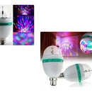 Bombillo Rotativo De Colores Bola Navideña Giratoria Luces