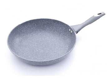 Sarten En Piedra Volcánica De 30 Cm Novum Color Gris
