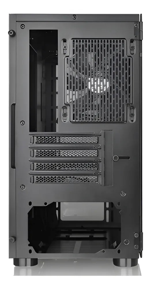 Chasis Gamer Thermaltake V150 Vidrio Templado Caja Atx Case Color Negro