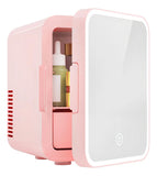 Euhomy Mini Nevera, 5l Ac/dc Pequeño Refrigerador Con Espe. Color Negro