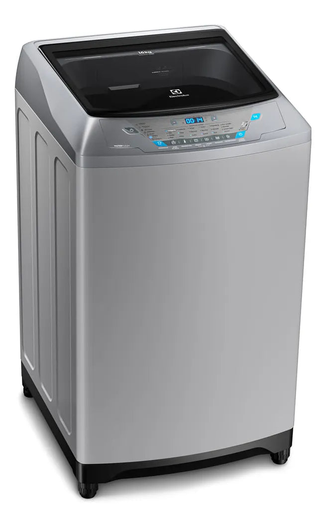 Lavadora Electrolux carga superior 16Kg premium care gris EWIX16F3ESG