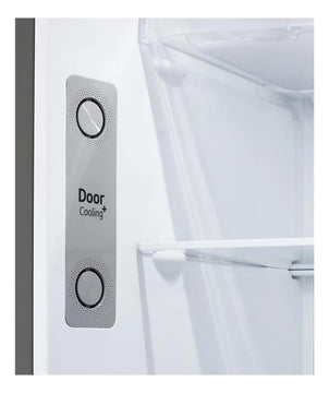 Nevera Lg Top Freezer Doorcooling Thinq 314 Lt Plateada Plateado