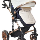 Coche Bebe Travel System Gadi Happy Baby Blanco