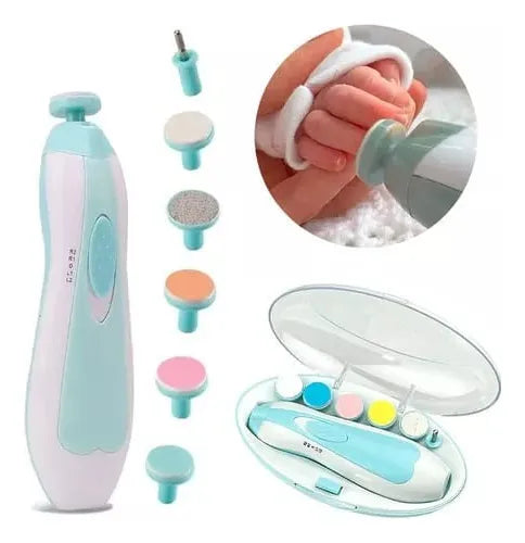 Lima Eléctrica Para Bebes Con 6 Limas Intercambiables Diferentes Colores