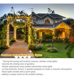 Luces Navideñas Jmexsuss 600 Led 8 Modos Impermeables Para D