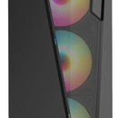 Gabinete Gamer Iceberg Flow D Negro Argb 4 Ventiladores Caja