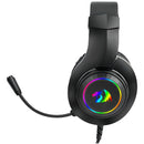Auriculares Gamer Redragon H260 Hylas Rgb Ps4 Ps5 Pc 3.5mm Negro