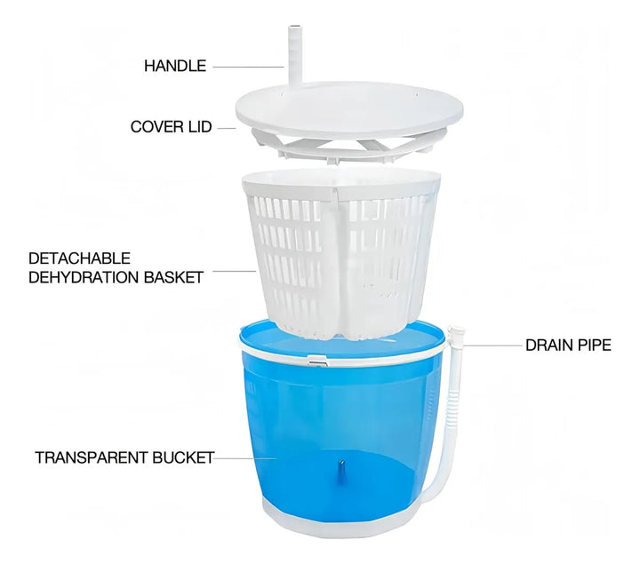 Lavadora Y Secadora De Ropa Portátil Lavadora Manual