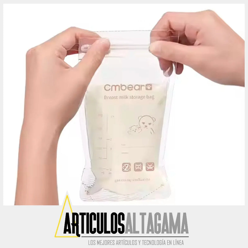 Bolsa Para Almacenamiento De Leche Materna 30 Unidades 220ml