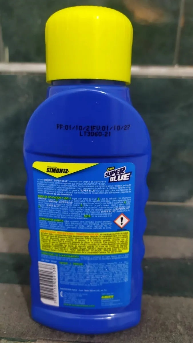 Cera Super Blue Para Brillar Carro