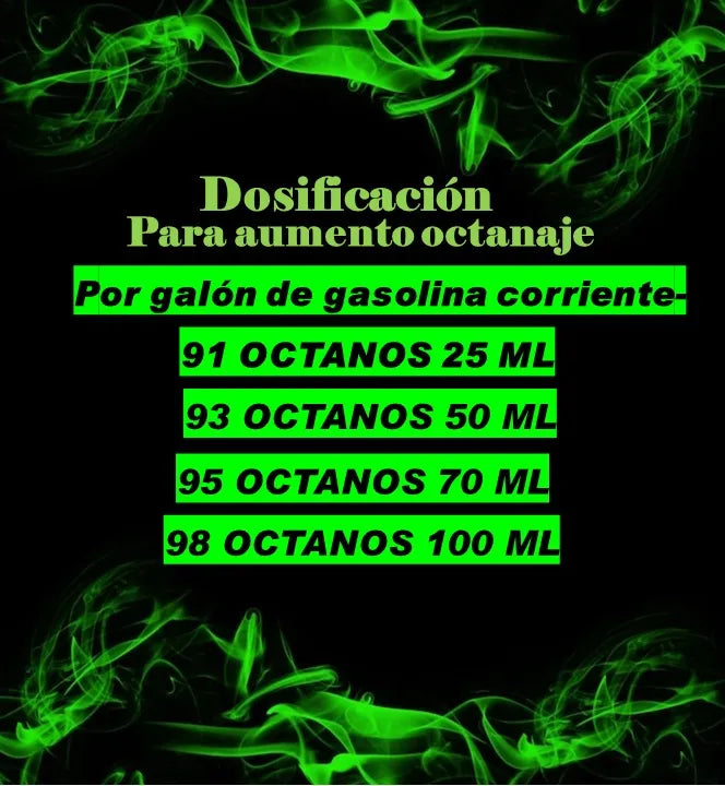 Elevador De Octanaje Para Motores Automóviles Galón
