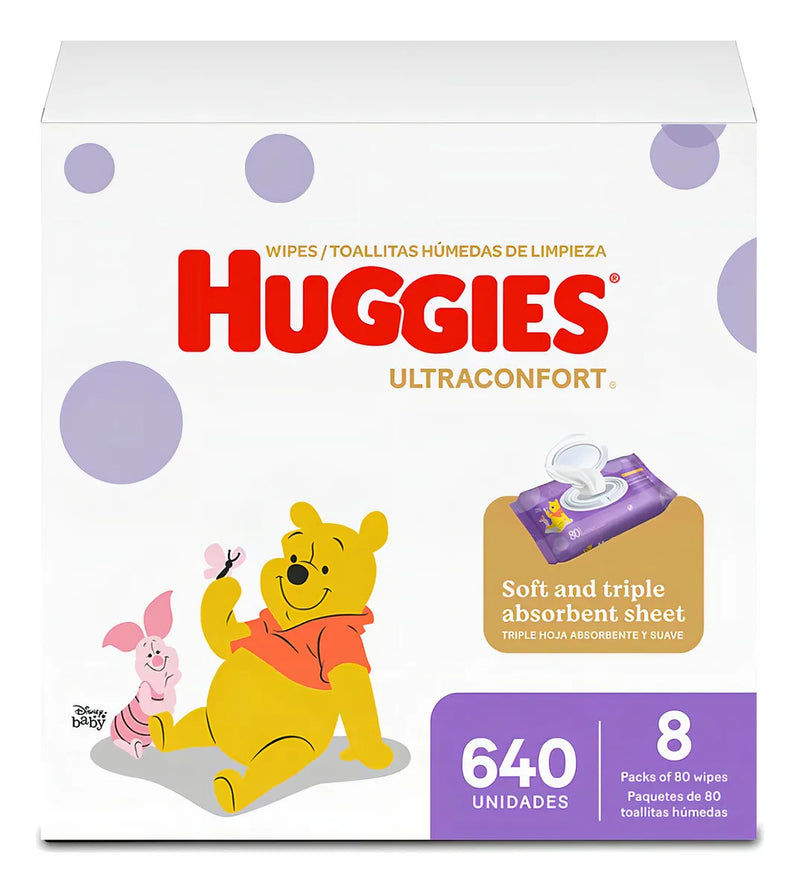 Pañitos Humedos Huggies X 640 - Unidad