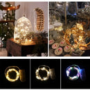 Extensión Alambre Luces Microled 3 Metros Decoración 12unid Luces Amarillo