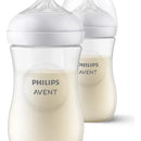 Biberon Avent Natural 3.0 Response Scy903/02 9oz/260ml 2pz Color Traslucido