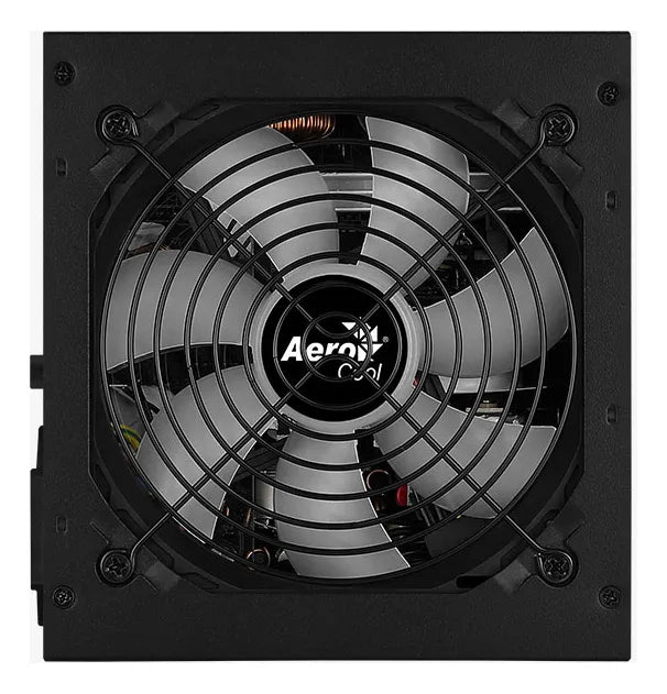 Fuente De Poder Gamer Aerocool Dorado 750w 80 Gold Argb Color Negro