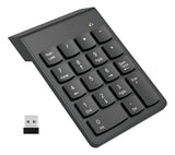 Mini Teclado Numérico Inalámbrico 19 Teclas Usb Mac Y Pc