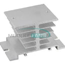 Disipador De Aluminio Base Reles De Estado Solido Foltek