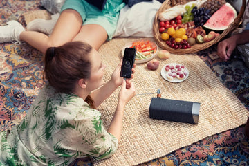 Kit Estéreo 2 Parlante Inalámbrico Philips Tas7505, 60w Ipx7 Negro